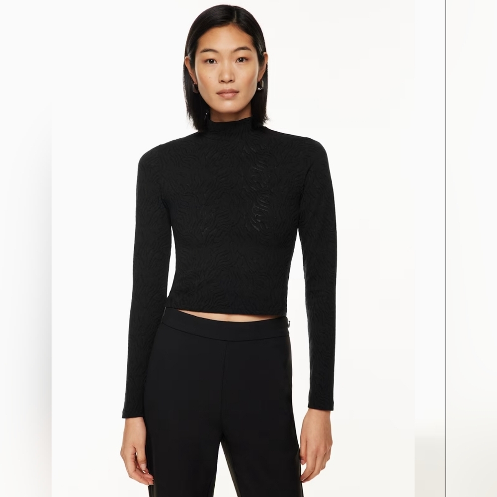 Babaton shapelace mockneck longsleeve - Picture 7 of 14